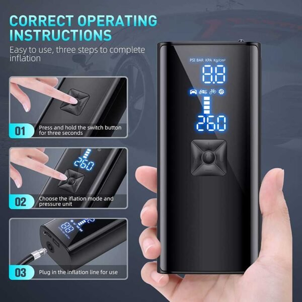 Auto Air Pump How to Use