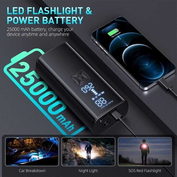 Auto Air Pump LED Light