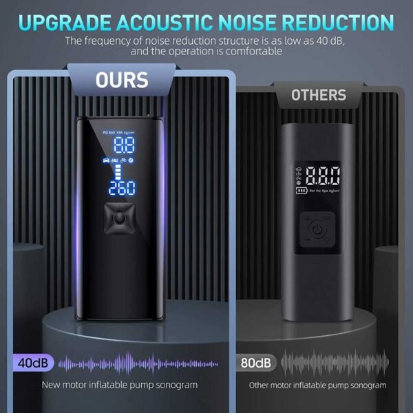 Auto Air Pump Noise Reduction